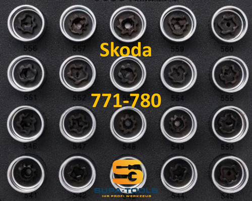 Original skoda felgenschloss - skoda,